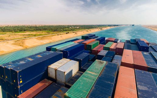 Does the blocked Suez Canal have anything to do with factoring? How payment 