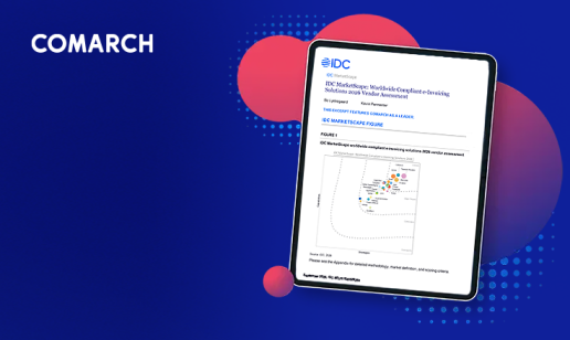 Comarch Named a Leader in the 2026 IDC MarketScape for Worldwide Complaint E-Invoicing Solutions
