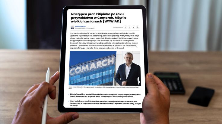 Comarch After a Year of Transformation and New Leadership &ndash; Jarosław Mikos for Business Insider